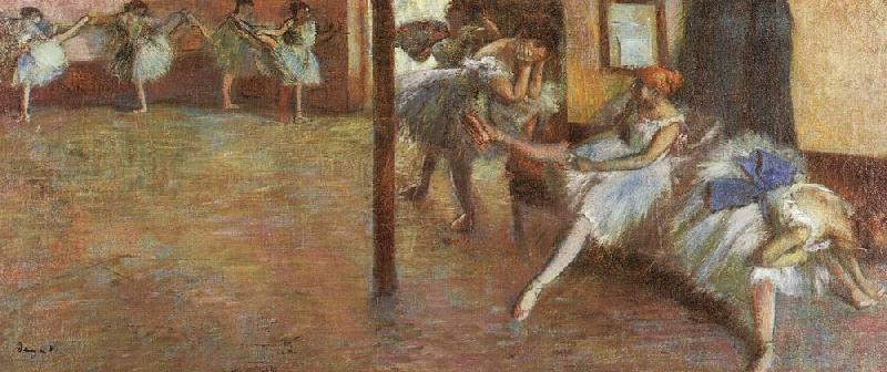 Edgar Degas Ballet Rehearsal Germany oil painting art